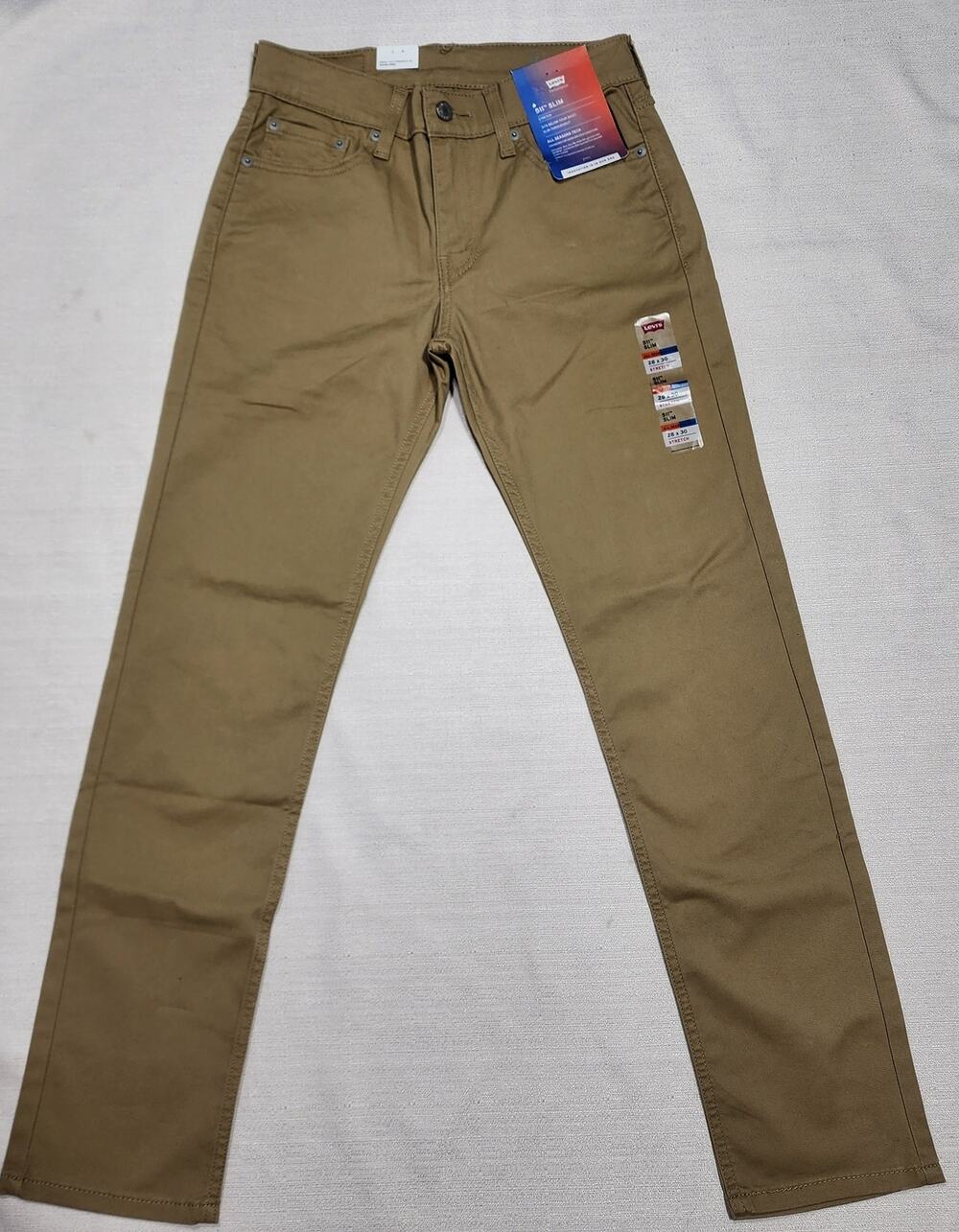 Levi's 511 slim sit below the waist slim throughout W28''x L30'' men pants